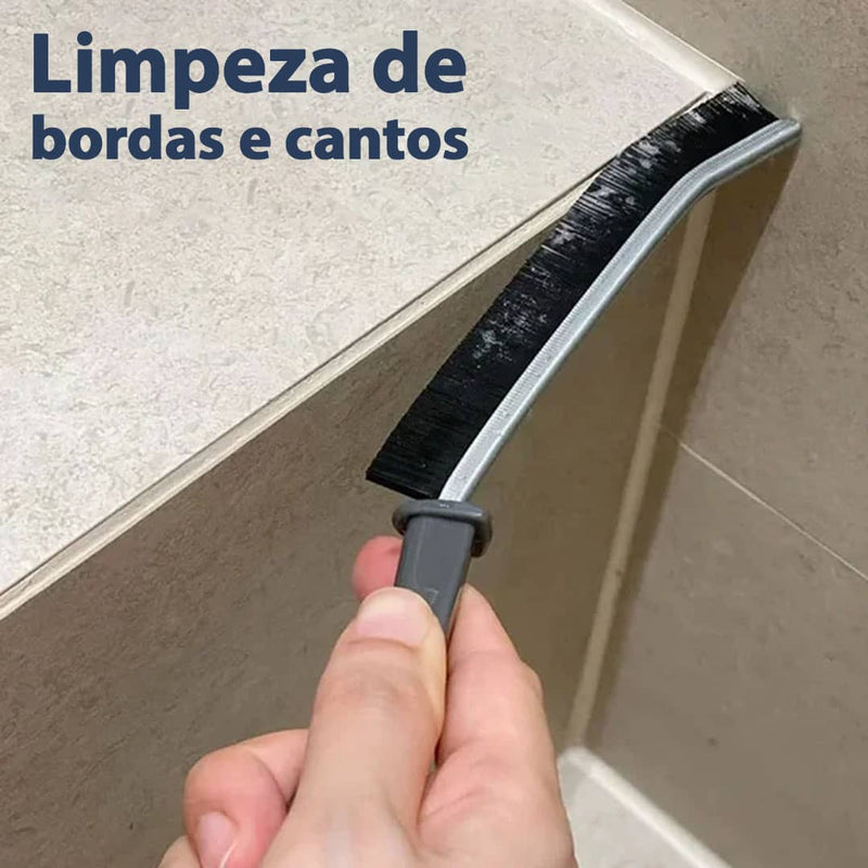 Escova LimpMax - Tenha Cantos Impecáveis e Brilhantes