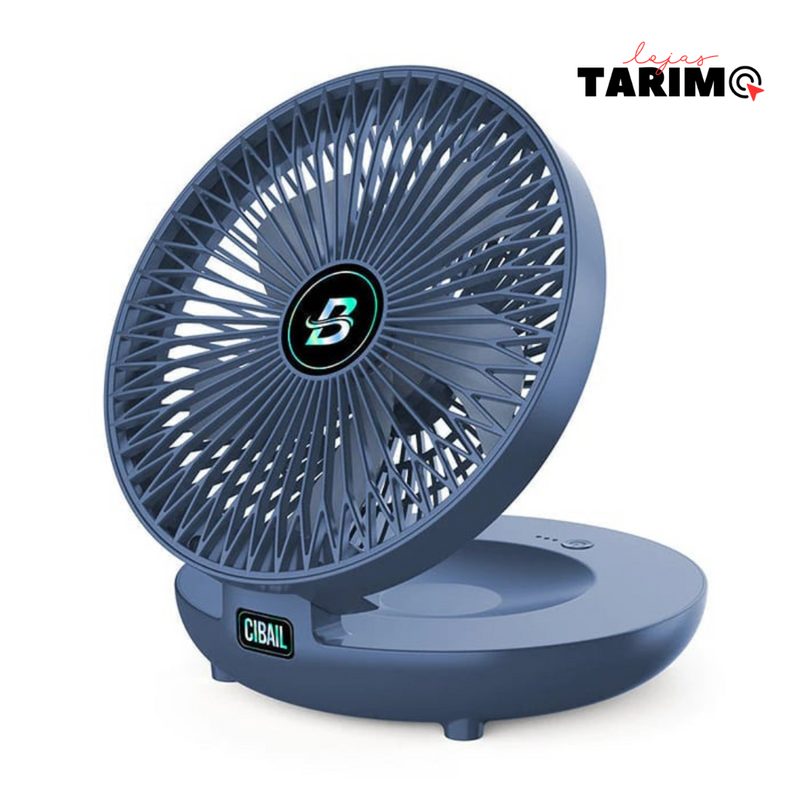 Mini Ventilador Power Fresh 3 em 1 - Dobrável, Portátil e Potente